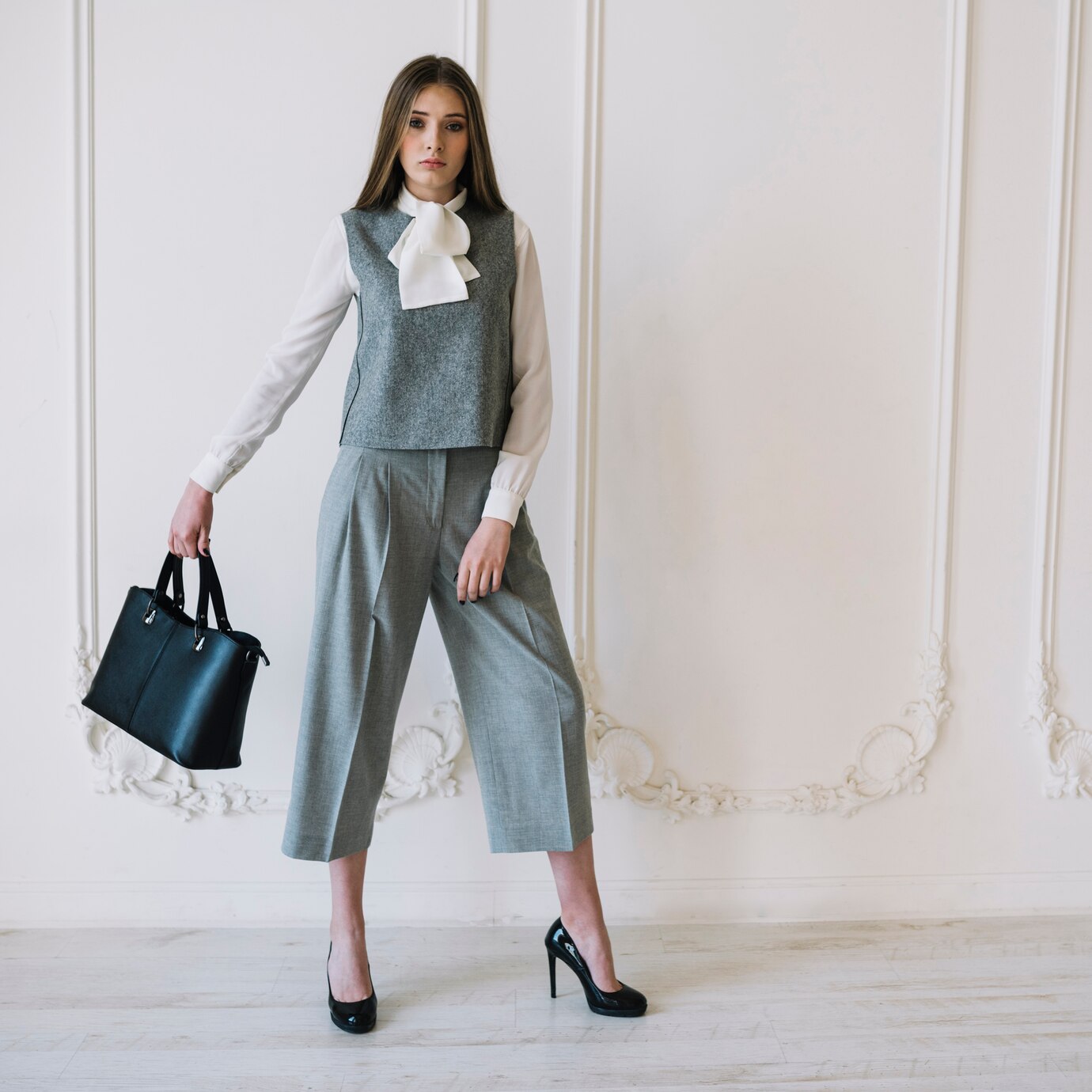 Elegant Work Grey Suit